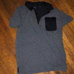 Armani exchange collard shirt